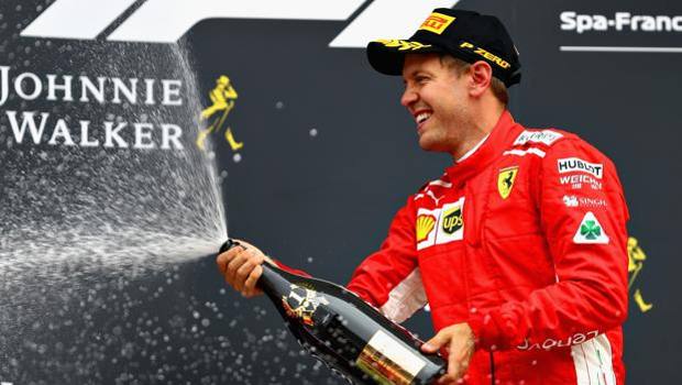 GP Belgica: Vettel vuelve a la pelea del mundial