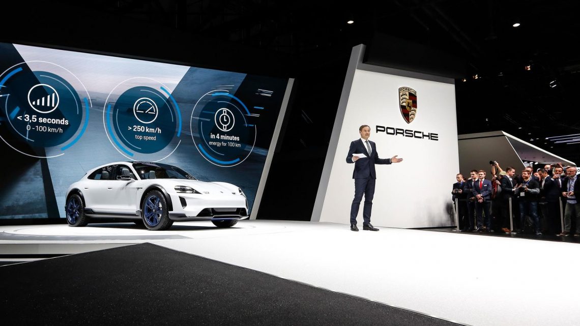 Porsche Mission E Cross Turismo 600cv eléctricos