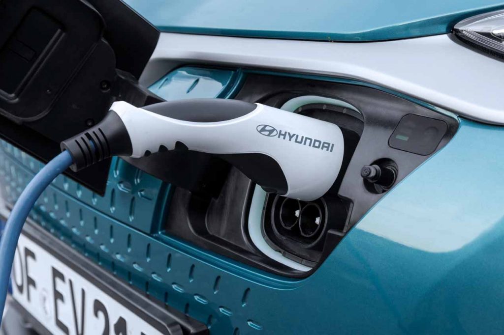 Toma de carga Hyundai kona